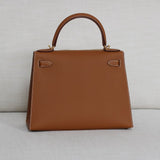 Hermès Gold Epsom Kelly 28 Gold Hardware