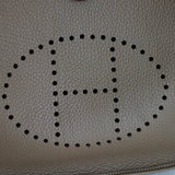 Hermès Etoupe Clemence Evelyne PM III Palladium Hardware