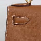 Hermès Gold Epsom Kelly 28 Gold Hardware