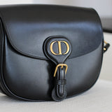 Dior Black Calfskin Medium Bobby Bag