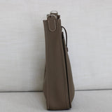 Hermès Etoupe Clemence Evelyne PM III Palladium Hardware