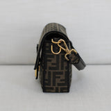 Fendi FF Jacquard Baguette Bag