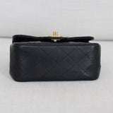 Chanel Black Caviar Mini Square with Gold Hardware