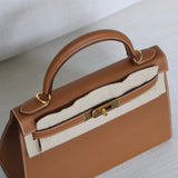 Hermès Gold Epsom Kelly 28 Gold Hardware