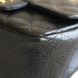 Chanel Black Caviar Mini Square with Gold Hardware