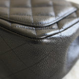 Chanel Black Caviar Mini Square with Gold Hardware