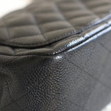 Chanel Black Caviar Mini Square with Gold Hardware