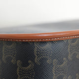 Celine Tan Canvas Medium Folco Triomphe