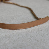 Chanel Caramel Caviar Small Coco Top Handle with Aged Gold Hardware
