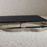 Louis Vuitton Black Satin Monogram Ange PM