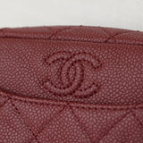 Chanel Burgundy Caviar Coco Tassel Camera Bag with Light Gold Hardware