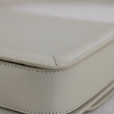 Saint Laurent Cream Calfskin Medium Solferino Bag