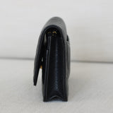 Chanel Black Caviar Wallet on Chain with Gold Hardware