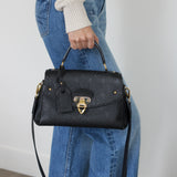 Louis Vuitton Black Empreinte Georges BB
