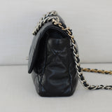 Chanel 22S Black Lambskin Small 19 with Mixed-Metal Hardware