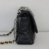 Chanel 22S Black Lambskin Small 19 with Mixed-Metal Hardware