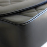 Vintage Chanel Back Lambskin Small Diana with 24k Gold Hardware