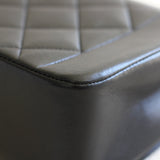 Vintage Chanel Back Lambskin Small Diana with 24k Gold Hardware