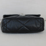 Chanel 22S Black Lambskin Small 19 with Mixed-Metal Hardware