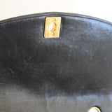 Vintage Chanel Back Lambskin Small Diana with 24k Gold Hardware
