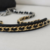 Chanel 22S Black Lambskin Small 19 with Mixed-Metal Hardware