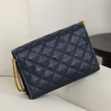 Saint Laurent Navy Becky Flap