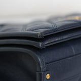 Saint Laurent Navy Becky Flap