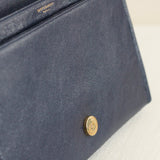 Saint Laurent Navy Becky Flap