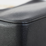 Vintage Chanel Black Caviar Mini Camera Bag with 24k Gold Hardware