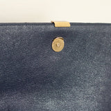 Saint Laurent Navy Becky Flap