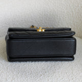 Chanel Black Caviar Small Coco First with Aged Gold Hardware