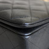 Chanel Black Caviar Small Coco First with Aged Gold Hardware