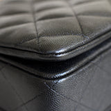 Chanel Black Caviar Small Coco First with Aged Gold Hardware