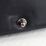 Chanel Black Lambskin Large Boy with Aged Silver Hardware