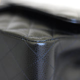 Chanel Black Caviar Medium Classic Flap with Gold Hardware