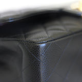 Chanel Black Caviar Medium Classic Flap with Gold Hardware