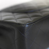 Chanel Black Caviar Medium Classic Flap with Gold Hardware