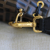 Fendi Brown Calfskin Mon Tresor Mini Bucket Bag