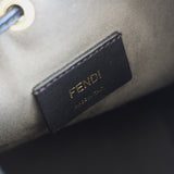 Fendi Brown Calfskin Mon Tresor Mini Bucket Bag
