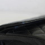 Vintage Chanel Black Caviar Small Classic Flap with 24k Gold Hardware