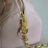Louis Vuitton Rose Pink Monogram Empreinte Speedy Bandouliere 20