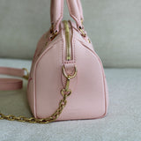 Louis Vuitton Rose Pink Monogram Empreinte Speedy Bandouliere 20