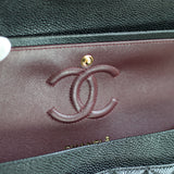 Chanel Black Caviar Small Classic Flap with Gold Hardware