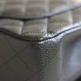 Chanel Black Caviar Small Classic Flap with Gold Hardware