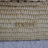 Loewe Natural Raffia Medium Ola Bag