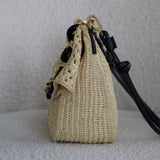 Loewe Natural Raffia Medium Ola Bag