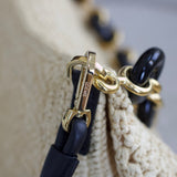 Loewe Natural Raffia Medium Ola Bag