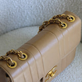 Vintage Chanel Dark Beige Caviar Jumbo with 24k Gold Hardware