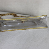Chanel PVC Clear Flap Bag with Aged Gold Hardware