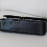 Chanel Black Caviar Medium Classic Flap with Gold Hardware